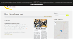 Desktop Screenshot of hospiz-pforzheim-enzkreis.de