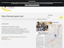 Tablet Screenshot of hospiz-pforzheim-enzkreis.de